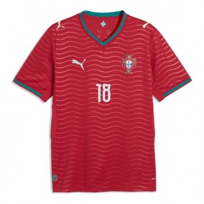 Portugal Pedro Neto #18 Hjemmebanetrøje VM 2026 Kortærmet